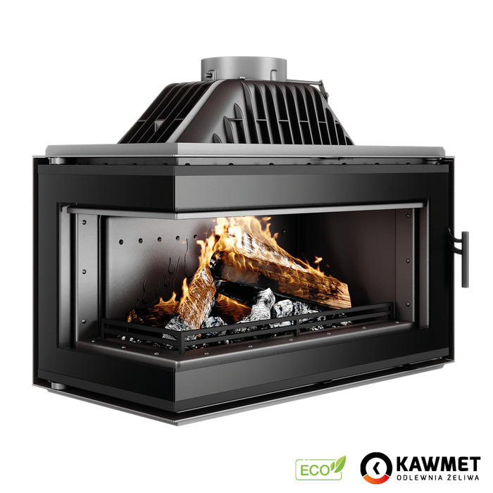 Wkład kominkowy KAWMET W16 LB Black (13.5 kW) ECO