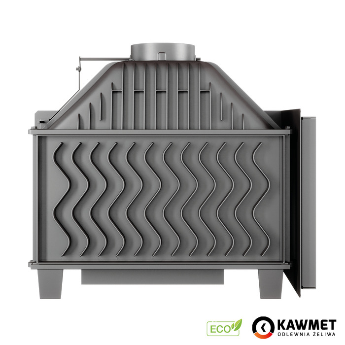 Wkład kominkowy KAWMET W16 LB Black (13.5 kW) ECO. Zdjęcia 7