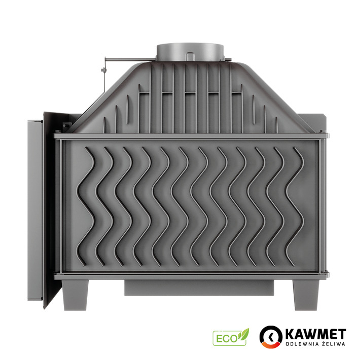 Камінна топка KAWMET W16 PB Black (13.5 kW) ECO. Фото 7