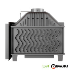 Камінна топка KAWMET W16 PB Black (13.5 kW) ECO. Фото 7