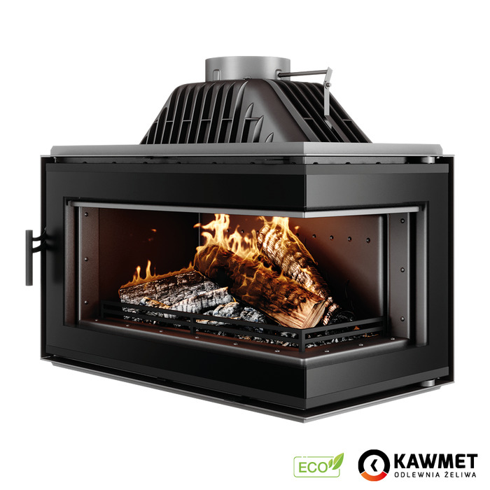 Wkład kominkowy KAWMET W16 PB Black (13.5 kW) ECO