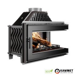 Wkład kominkowy KAWMET W16 PB Black (13.5 kW) ECO. Zdjęcia 3