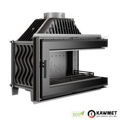 Wkład kominkowy KAWMET W16 PB Black (13.5 kW) ECO. Zdjęcia 6