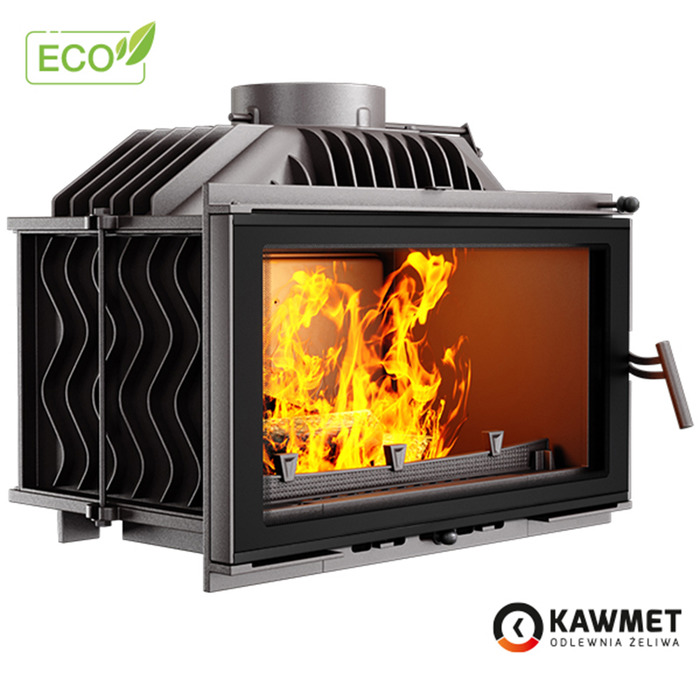 Камінна топка KAWMET W16 Black (9.4 kW) EСO. Фото 3