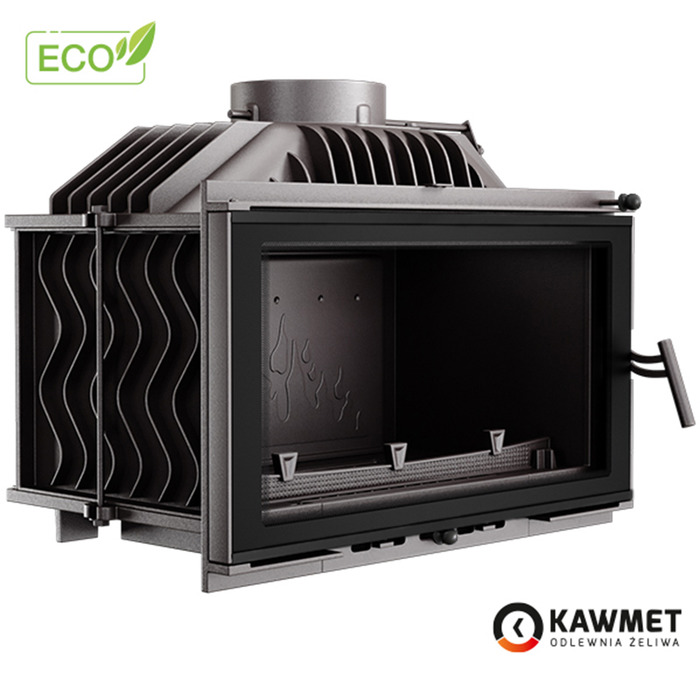 Fireplace insert KAWMET W16 Black (9.4 kW) ECO. Photo 6