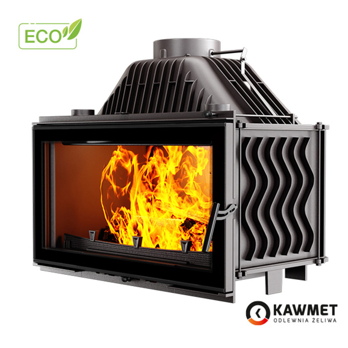 Камінна топка KAWMET W16 Black (13.5 kW) ECO. Фото 2