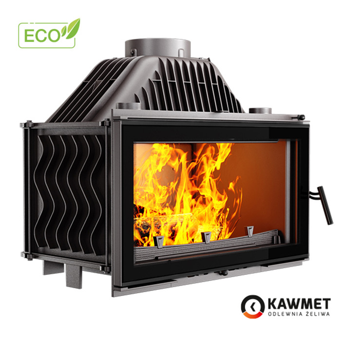 Камінна топка KAWMET W16 Black (13.5 kW) ECO. Фото 3