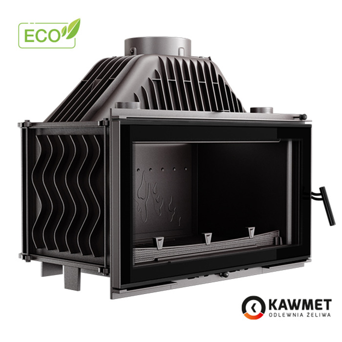 Камінна топка KAWMET W16 Black (13.5 kW) ECO. Фото 6