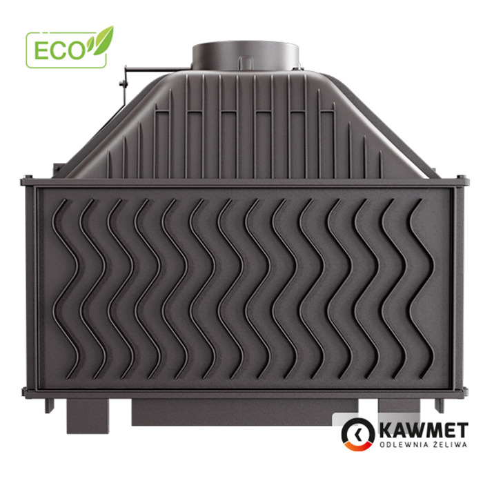 Fireplace insert KAWMET W16 Black (13.5 kW) ECO. Photo 7