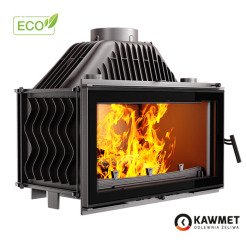 Fireplace insert KAWMET W16 Black (13.5 kW) ECO. Photo 3
