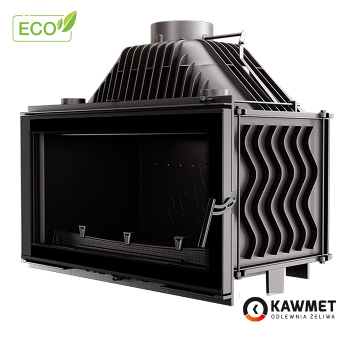 Fireplace insert KAWMET W16 Black (16.3 kW) ECO. Photo 6
