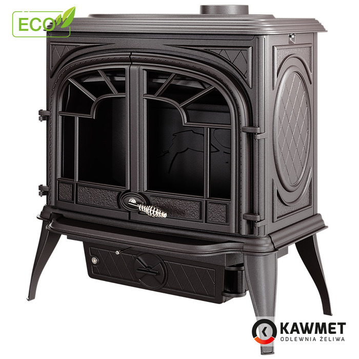 Piec wolnostojący KAWMET Premium SPARTA S10 ECO. Zdjęcia 24