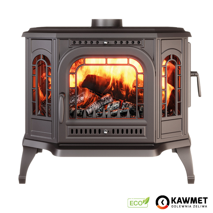 Чугунная печь KAWMET P7 PB (10.5 kW) ECO
