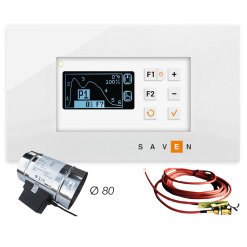Automatic Combustion Optimiser SAVEN AutoBurn WT-80 with Door Opening Sensor