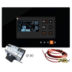 Automatic Combustion Optimiser SAVEN AutoBurn BL-80 with Door Opening Sensor