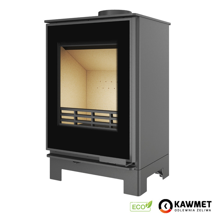 Печь камин KAWMET HARITA S15v Basic Decor ECO. Фото 4