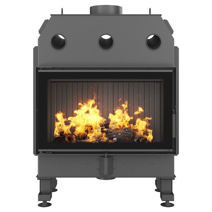 Камінна топка SAVEN Balance 80х50 Black ECO