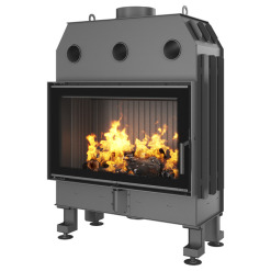 Каминная топка SAVEN Balance 80х50 Black ECO. Фото 3