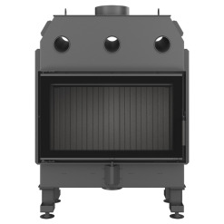 Каминная топка SAVEN Balance 80х50 Black ECO. Фото 7
