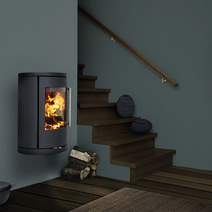 Cast Iron Stove MORSØ 7370 Wall Hung. Photo 2