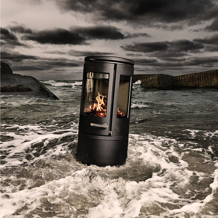 Сast Iron 3-Sided Stove MORSØ 7940 with Low Base. Photo 6