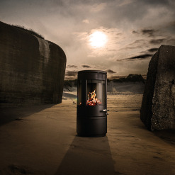 Сast Iron 3-Sided Stove MORSØ 7940 with Low Base. Photo 3