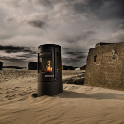 Сast Iron 3-Sided Stove MORSØ 7940 with Low Base. Photo 4