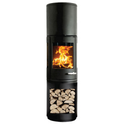 Cast Iron 3-Sided Stove MORSØ 7993 with High Log Store. Photo 3