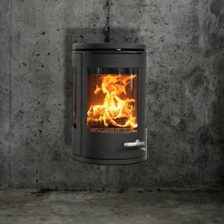 Сast Iron 3-Sided Stove MORSØ 7970 Wall Hung. Photo 3
