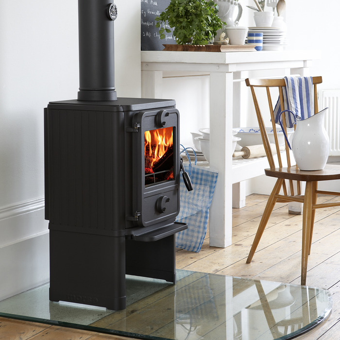 Cast Iron Stove MORSØ 1442 on Cooking Plate Legs. Photo 3