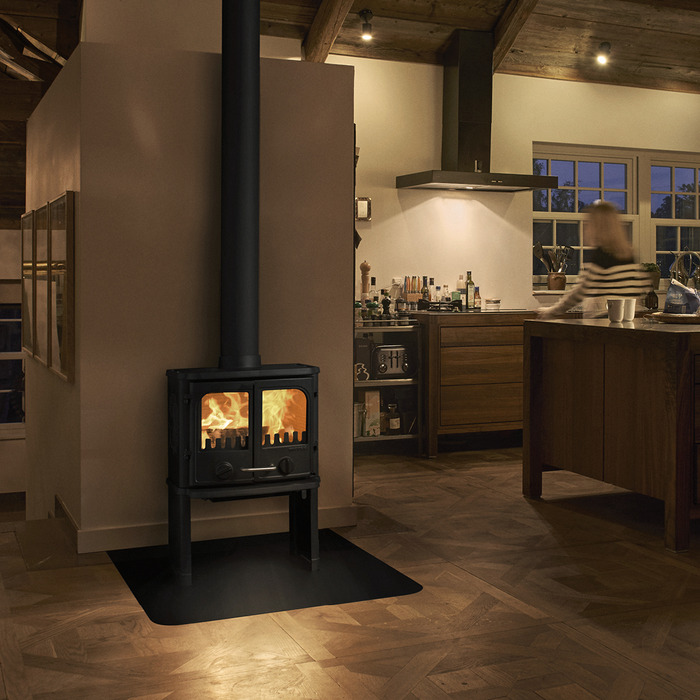 Cast Iron Stove MORSØ 2140 on Cooking Plate Legs. Photo 7