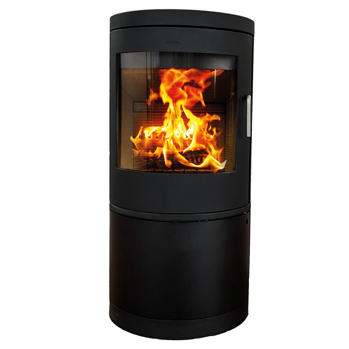 Сast Iron Stove MORSØ 8643 with Log Store. Photo 2