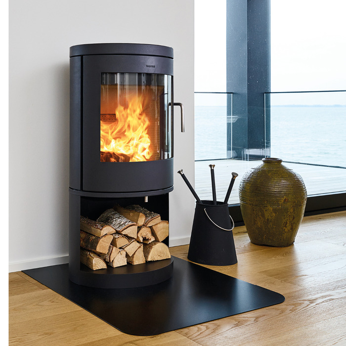 Сast Iron Stove MORSØ 8643 with Log Store. Photo 4