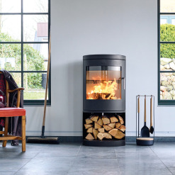 Сast Iron Stove MORSØ 8643 with Log Store. Photo 5