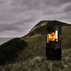 Сast Iron Stove MORSØ 8643 with Log Store. Photo 9