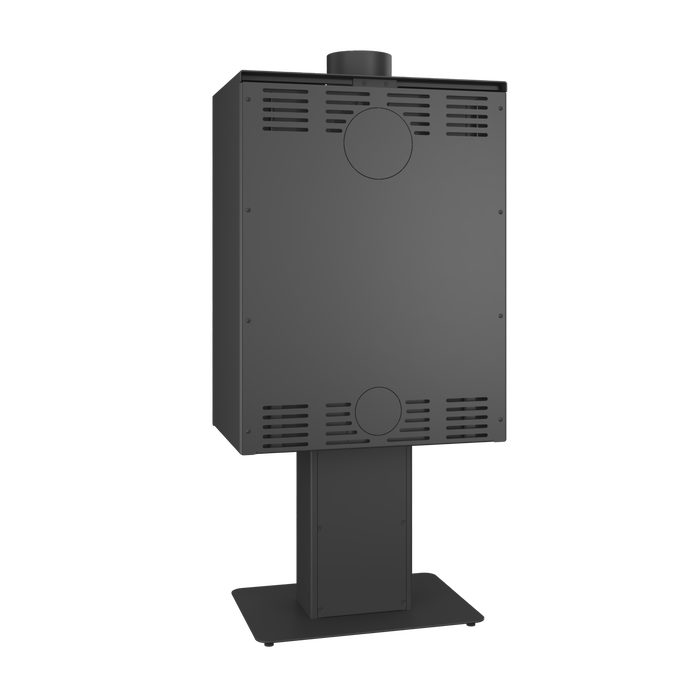Піч камін SAVEN Lumi 60×82 ECO. Фото 3D