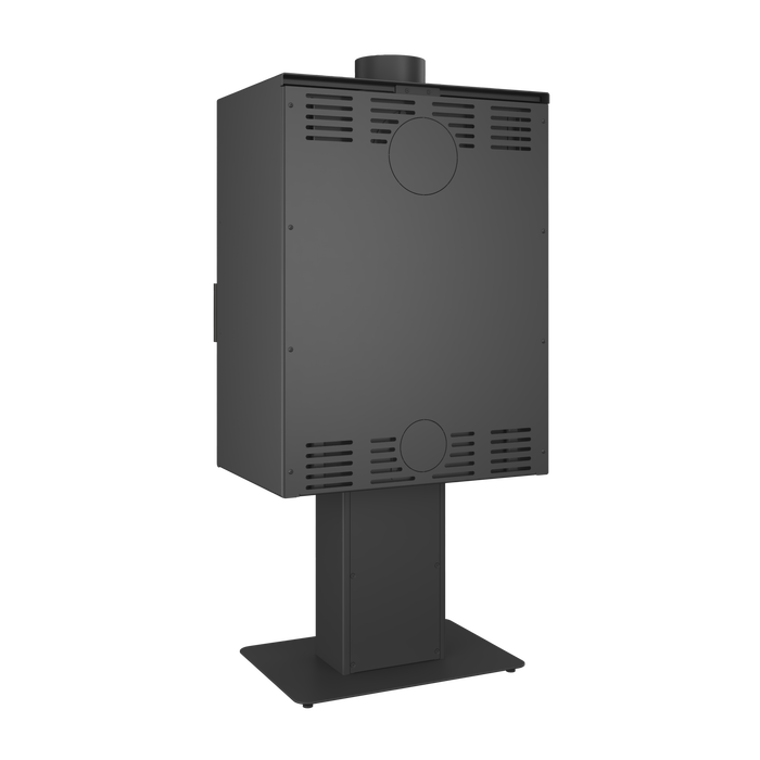 Піч камін SAVEN Lumi 60×82 ECO. Фото 3D