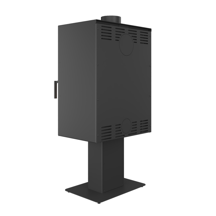 Піч камін SAVEN Lumi 60×82 ECO. Фото 3D