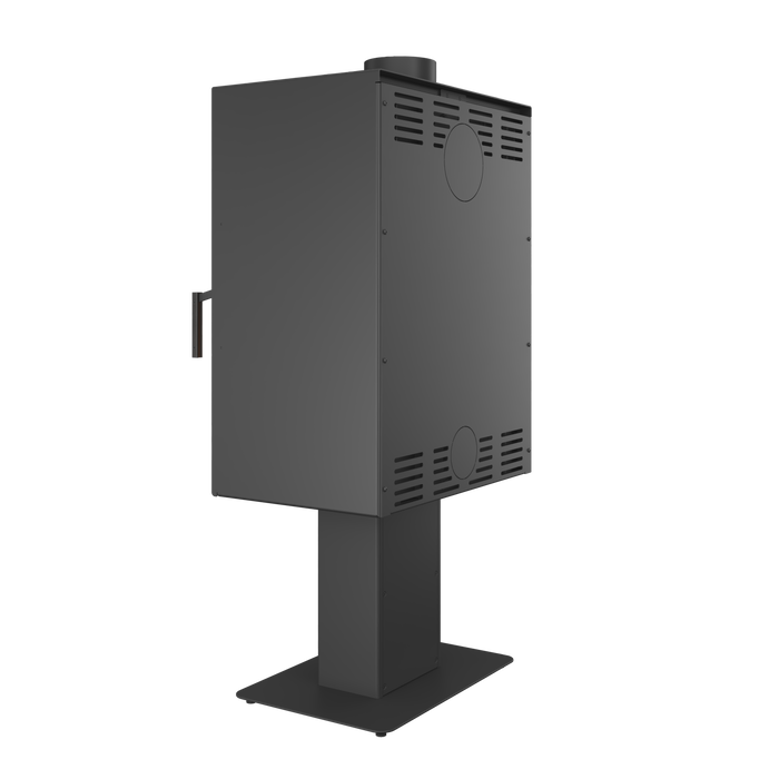 Піч камін SAVEN Lumi 60×82 ECO. Фото 3D