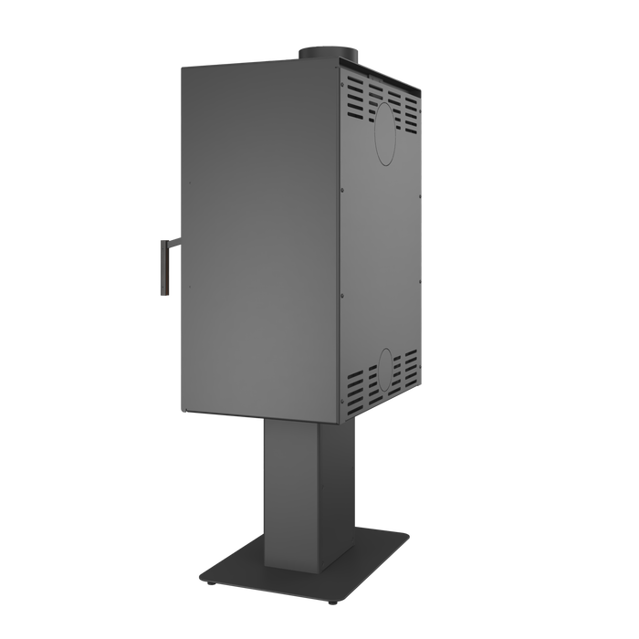 Піч камін SAVEN Lumi 60×82 ECO. Фото 3D