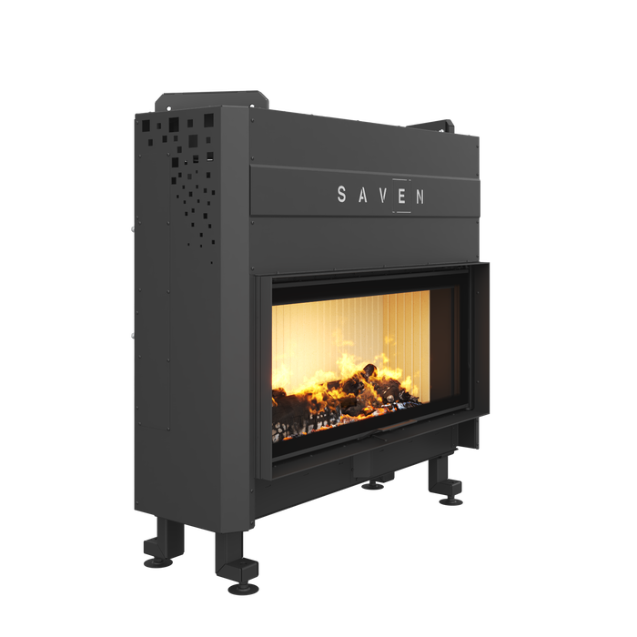 Каминная топка SAVEN Balance Up 110x50 ECO. Фото 3D