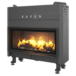 Wkład kominkowy SAVEN Balance Up 110x50 Black ECO. Zdjęcia 2