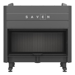 Wkład kominkowy SAVEN Balance Up 110x50 Black ECO. Zdjęcia 4